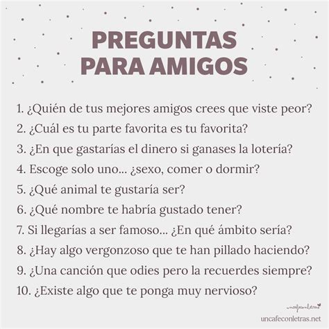 preguntas para conocer a tus amigos|100 Preguntas para Hacer a Tus Amigos que debes Preguntar